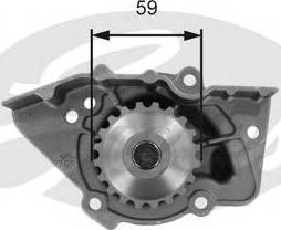 Gates Z80503 - Ūdenssūknis www.autospares.lv