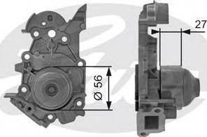 Gates Z80502 - Ūdenssūknis www.autospares.lv