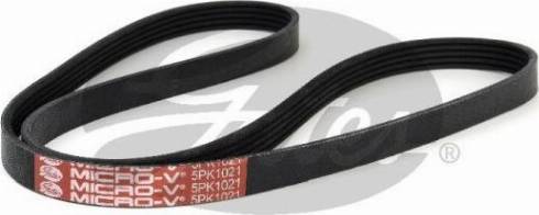 GATES-AU 5PK1021 - V-Ribbed Belt www.autospares.lv