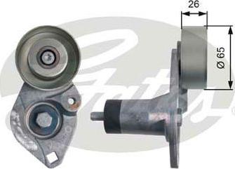 GATES-AU 39152 - Belt Tensioner, v-ribbed belt www.autospares.lv