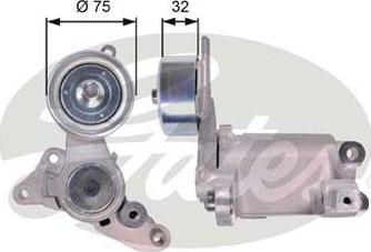 GATES-AU 39135 - Siksnas spriegotājs, Ķīļsiksna www.autospares.lv