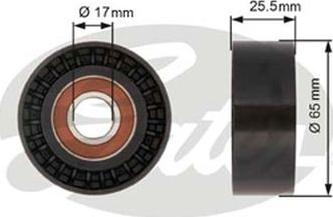 GATES-AU 36394 - Parazīt / Vadrullītis, Ķīļrievu siksna autospares.lv