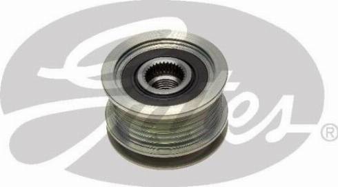 GATES-AU 37011P - Pulley, alternator, freewheel clutch www.autospares.lv