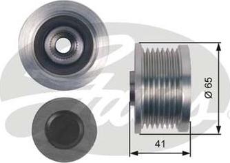 GATES-AU OAP7125 - Piedziņas skriemelis, Ģenerators autospares.lv