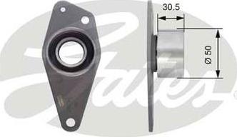 GATES-AU T42088 - Направляющий ролик, зубчатый ремень ГРМ www.autospares.lv