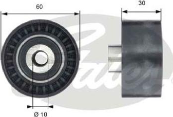 GATES-AU T42199 - Parazīt / Vadrullītis, Zobsiksna autospares.lv