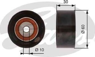 GATES-AU T42162 - Parazīt / Vadrullītis, Zobsiksna www.autospares.lv