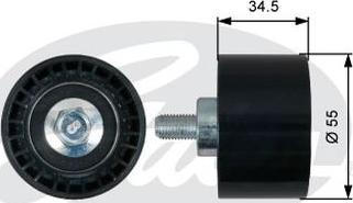 GATES-AU T42218 - Parazīt / Vadrullītis, Zobsiksna www.autospares.lv