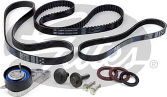 GATES-AU TCKSF1086 - Timing Belt Set www.autospares.lv