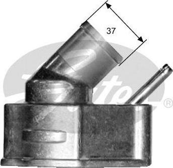 GATES-AU TH14992G1 - Termostats, Dzesēšanas šķidrums autospares.lv