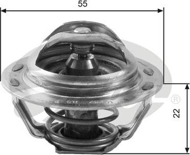 GATES-AU TH13783G1 - Coolant thermostat / housing www.autospares.lv