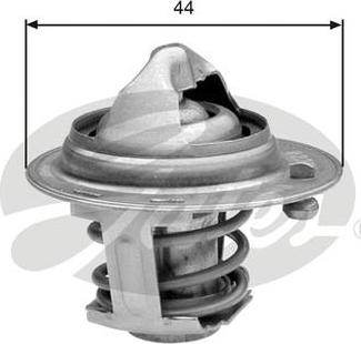 GATES-AU TH29588G1 - Coolant thermostat / housing www.autospares.lv