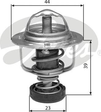 GATES-AU TH29782G1 - Termostats, Dzesēšanas šķidrums autospares.lv