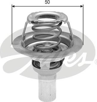 GATES-AU TH23491G1 - Termostats, Dzesēšanas šķidrums autospares.lv