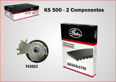 GATES-BR KS500 - Zobsiksnas komplekts www.autospares.lv