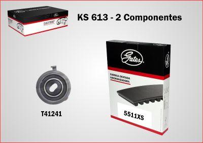 GATES-BR KS613 - Zobsiksnas komplekts www.autospares.lv