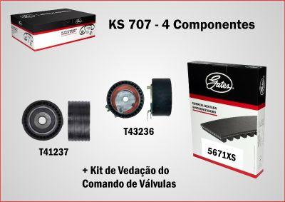 GATES-BR KS707 - Zobsiksnas komplekts autospares.lv