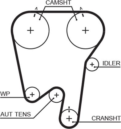 GATES-MX T252 - Zobsiksna www.autospares.lv