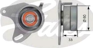 GATES-SEA T41050 - Tensioner Pulley, timing belt www.autospares.lv