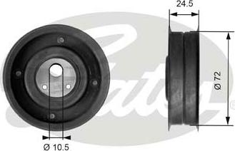 GATES-SEA T41079 - Spriegotājrullītis, Gāzu sadales mehānisma piedziņas siksna www.autospares.lv