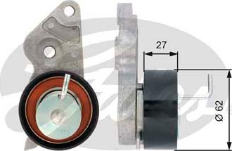 GATES-SEA T43127 - Tensioner Pulley, timing belt www.autospares.lv