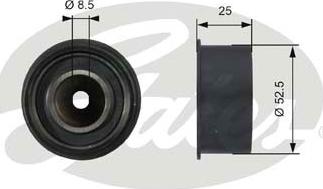 GATES-SEA T42076 - Parazīt / Vadrullītis, Zobsiksna www.autospares.lv