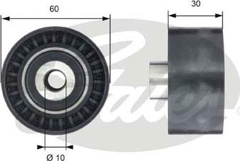 GATES-SEA T42199 - Parazīt / Vadrullītis, Zobsiksna www.autospares.lv