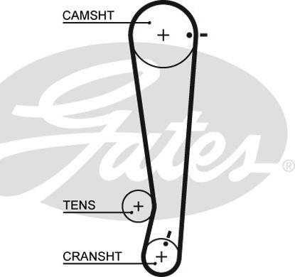 GATES-SEA T1013 - Zobsiksna www.autospares.lv