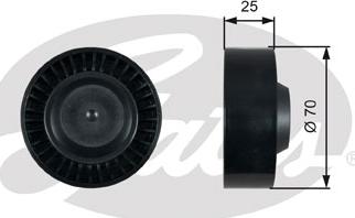 GATES-SEA T36475 - Parazīt / Vadrullītis, Ķīļrievu siksna autospares.lv