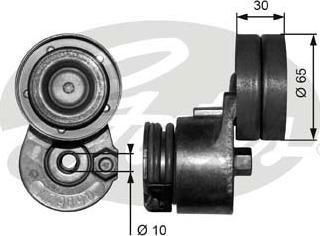 GATES-SEA T38482 - Belt Tensioner, v-ribbed belt www.autospares.lv