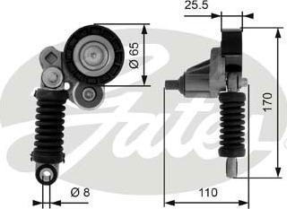 GATES-SEA T38348 - Siksnas spriegotājs, Ķīļsiksna www.autospares.lv