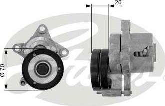 GATES-SEA T38283 - Belt Tensioner, v-ribbed belt www.autospares.lv