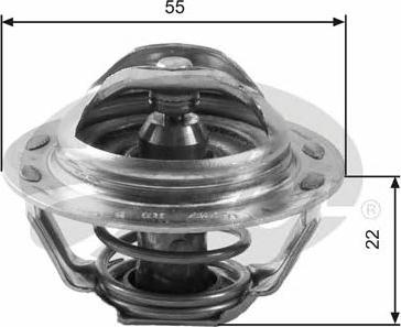 GATES-SEA TH13783G1 - Coolant thermostat / housing www.autospares.lv