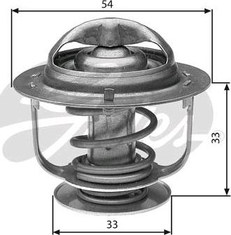 GATES-SEA TH30888G1 - Coolant thermostat / housing www.autospares.lv