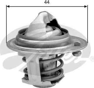 GATES-SEA TH29588G1 - Coolant thermostat / housing www.autospares.lv