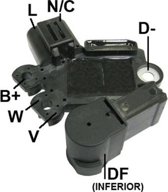 GAUSS GA922 - Ģeneratora sprieguma regulators autospares.lv