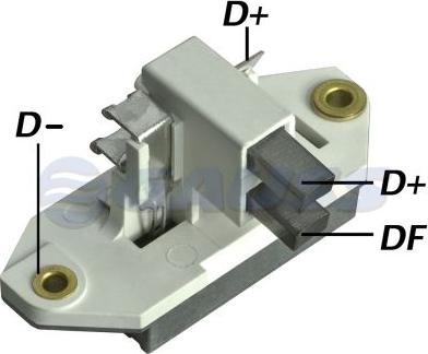 GAUSS GA401 - Voltage regulator, alternator www.autospares.lv