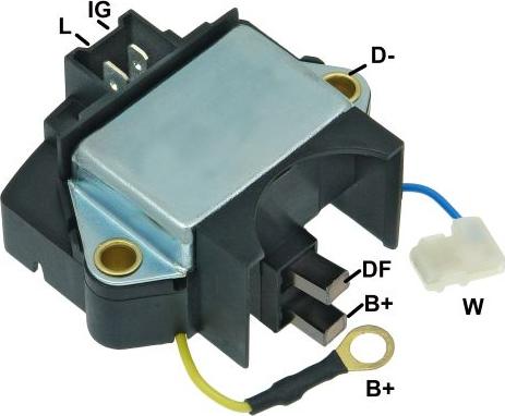 GAUSS GA652 - Voltage regulator, alternator www.autospares.lv