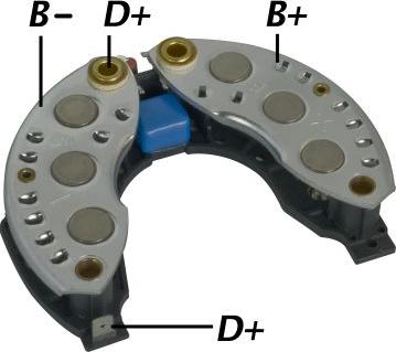 GAUSS GA1453 - Rectifier, alternator www.autospares.lv