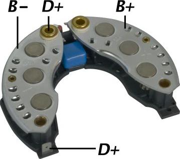 GAUSS GA1457 - Rectifier, alternator www.autospares.lv