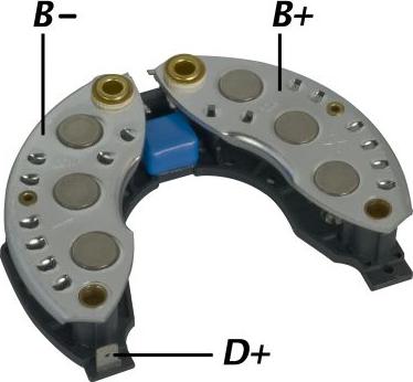 GAUSS GA1461 - Выпрямитель, диодный мост, генератор www.autospares.lv