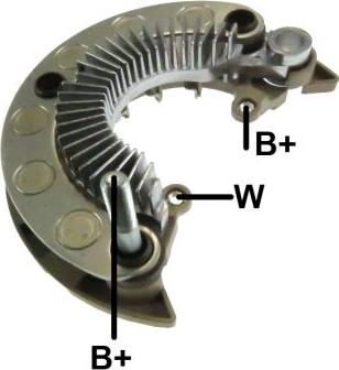 GAUSS GA1357 - Выпрямитель, диодный мост, генератор www.autospares.lv