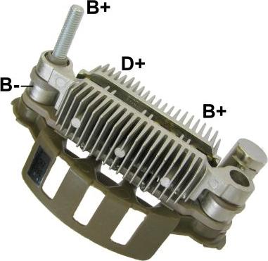 GAUSS GA1385 - Rectifier, alternator www.autospares.lv