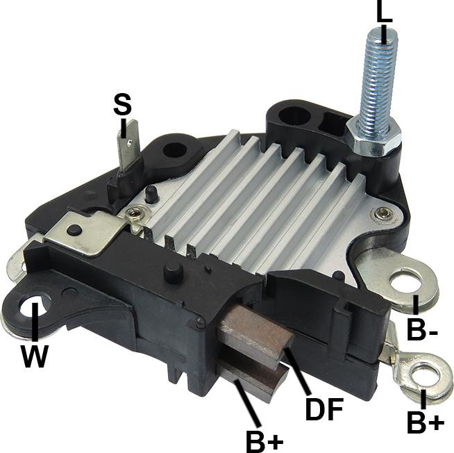 GAUSS GA133 - Voltage regulator, alternator www.autospares.lv