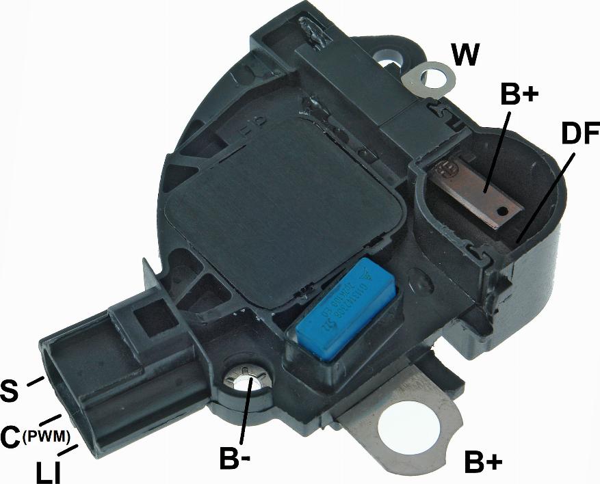 GAUSS GA123 - Voltage regulator, alternator www.autospares.lv