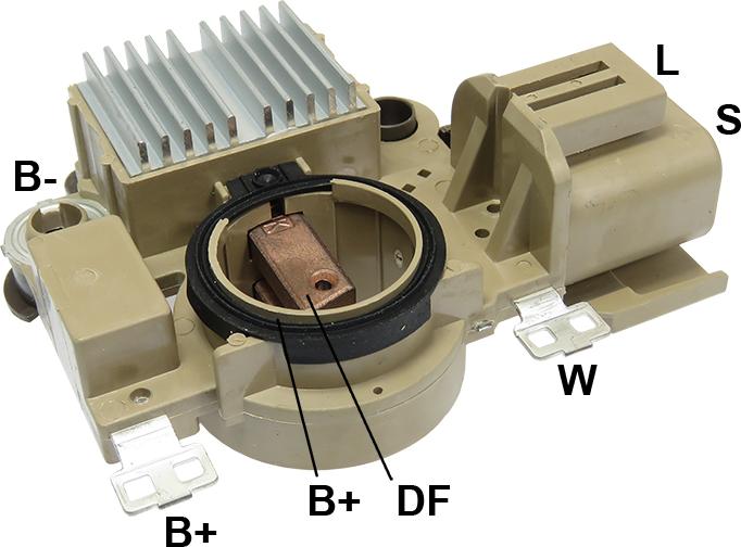 GAUSS GA893 - Voltage regulator, alternator www.autospares.lv