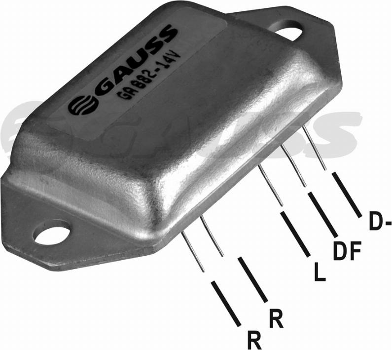 GAUSS GA882 - Регулятор напряжения, генератор www.autospares.lv