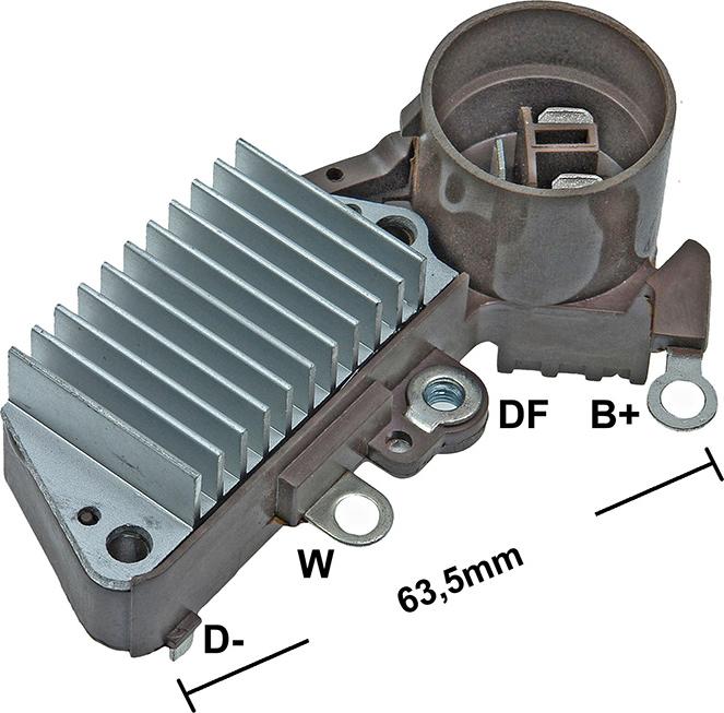 GAUSS GA833 - Ģeneratora sprieguma regulators www.autospares.lv