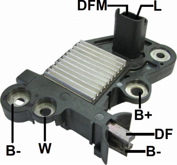 GAUSS GA344 - Регулятор напряжения, генератор www.autospares.lv