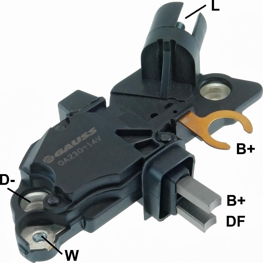 GAUSS GA230 - Ģeneratora sprieguma regulators www.autospares.lv